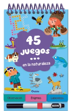 Auzou 45 juegos En la Naturaleza Discount