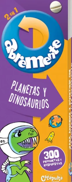 Catapulta Abremente 2 en 1 - Planetas y dinosaurios Discount