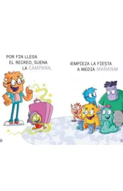 Montena Aprender a leer en la Escuela de Monstruos 5 - Pasteles Voladores de Colores