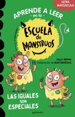 Montena Aprender a leer en la Escuela de Monstruos 3 - Las iguales son especiales New