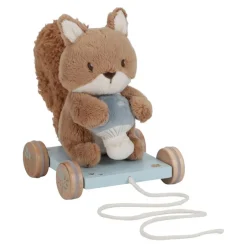 Little Dutch Arrastre Ardilla Peluche · New