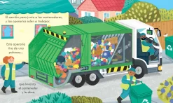 Usborne Así funciona un camión de reciclaje
