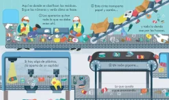 Usborne Así funciona un camión de reciclaje