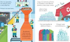 Usborne Así funciona un camión de reciclaje