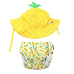 Zoocchini Bañador y gorro Piña
