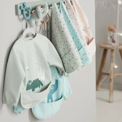 Done by Deer Babero con Mangas Croco Green · Best