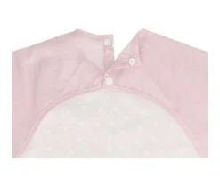 Tutete Babero con Mangas Leaves Pink Sale