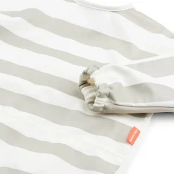 Done by Deer Babero con Mangas Stripes Sand · Best