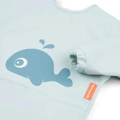 Done by Deer Babero con Mangas Wally Blue · Clearance