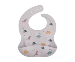 Tutete Babero Silicona Dinos World New