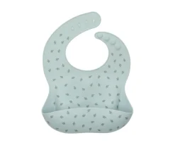 Tutete Babero Silicona leaves Sage Sale