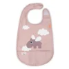 Done by Deer Babero Velcro Happy Clouds Powder · New