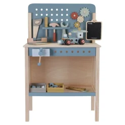 Little Dutch Banco de Trabajo Azul con Herramientas · New