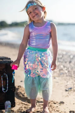 Great Pretenders Bling Bling Falda y diadema Sirena Mint · (4-6 años) Hot