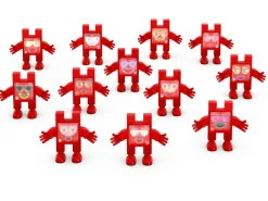 Meli Bloques · Emoti Bombero · 12 piezas Hot