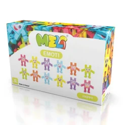 Meli Bloques · Emoti Happy · 12 piezas New