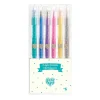 Djeco Bolígrafos de gel con purpurina (6 ud) · Lovely Paper Best