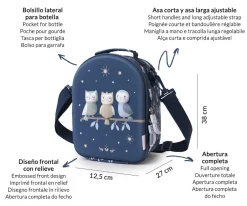 Tutete Bolsa Merienda Térmica 3D Magical Forest Discount