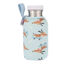 Tutete Botella Acero Funda Skater Dogs 500ml New