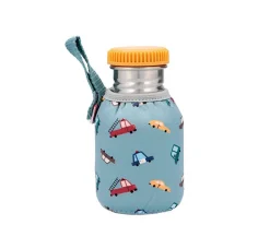 Tutete Botella Acero Funda Vintage Cars 350ml
