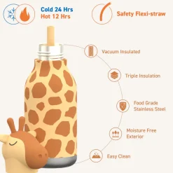 Asobu Botella Bestie Girafa 460ml ·