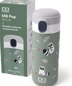 Monbento Botella de Acero Térmica Pop Mapache · Sale