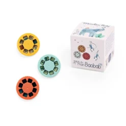 Moulin Roty Caja 3 discos para linterna proyector · Baobab Hot