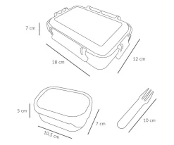 Tutete Caja Almuerzo Bento City Cars Clearance