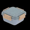 Tutete Caja Almuerzo Grande Big Stripes Blue New