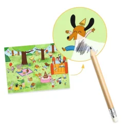 Djeco Calcomanía Estamos de Fiesta · Clearance