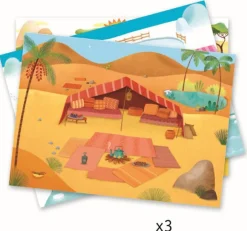 Djeco Calcomanía La fiesta ya está aquí · Outlet