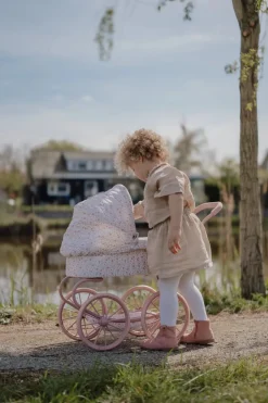 Little Dutch Carrito capazo metal Flores & Mariposas · Online