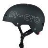 Micro Casco Negro Luz Led Sale