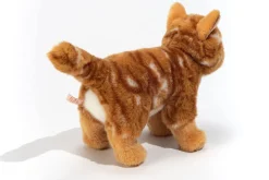 Hermann Teddy Cat standing red Striped 20 cm ·
