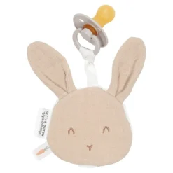 Little Dutch Chupetero de muselina Bunny Beige · Outlet