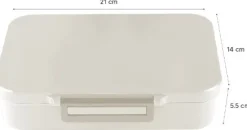 Citron Caja Almuerzo mediana de tritán Astronave Hot