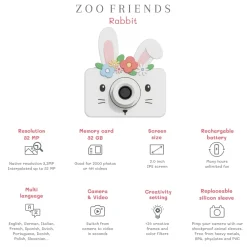 The Zoofamily Cámara Fotográfica Zoo Friends Rabbit · Sale