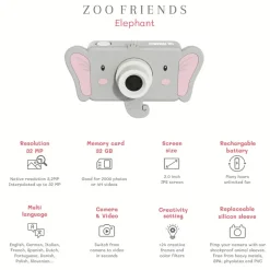 The Zoofamily Cámara Fotográfica Zoo Friends Elephant · Sale