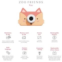 The Zoofamily Cámara Fotográfica Zoo Friends Fox · Online