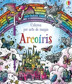 Usborne Colorea por arte de magia · Arcoiris New