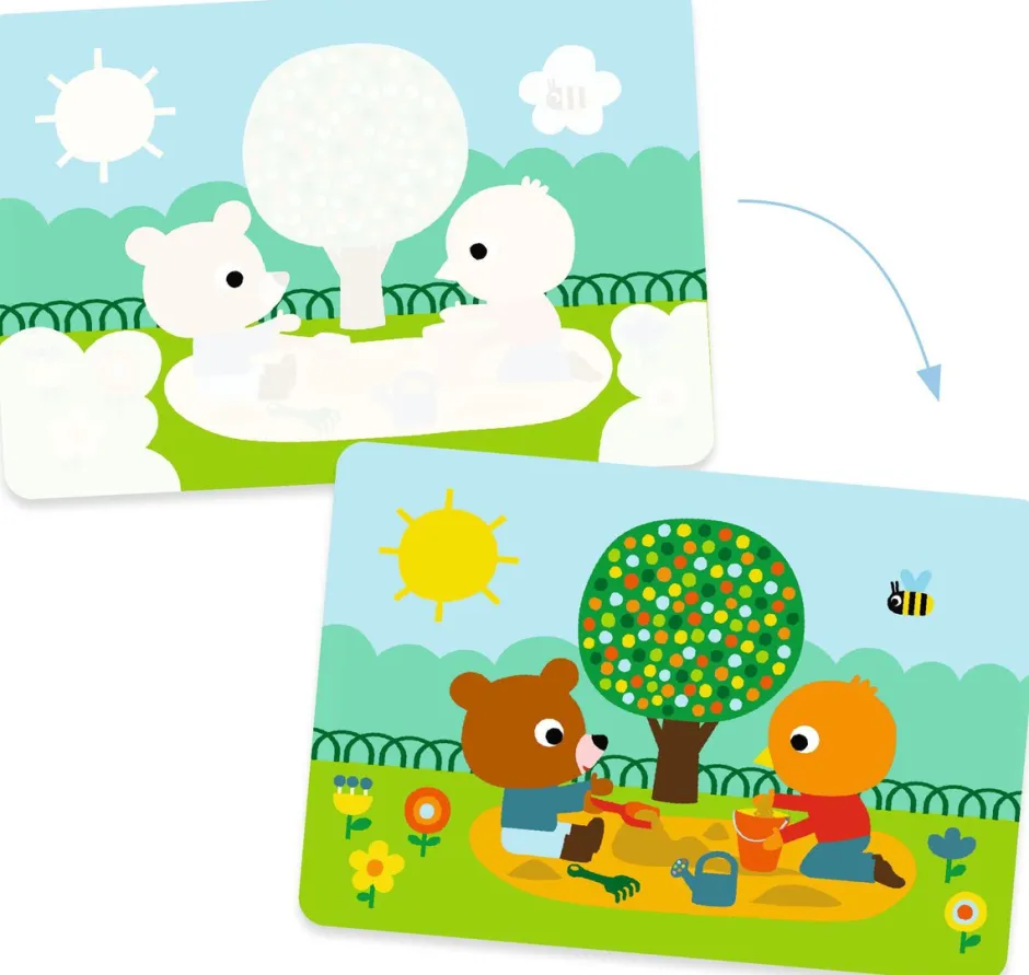 Djeco Colorear con agua En el parque · Outlet