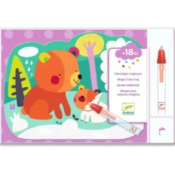 Djeco Colorear Mágico con agua Escondido en el bosque · Outlet