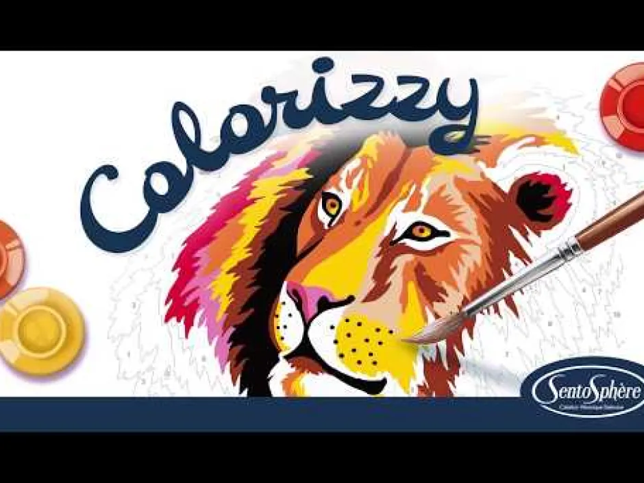 Sentosphère Colorizzy · Fondo Unicornios