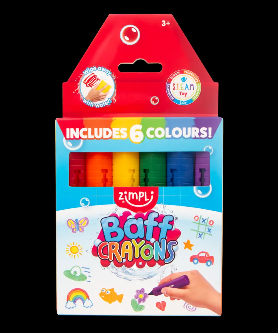 Zimpli Kids Crayons para baño 6 colores · Zimpli New