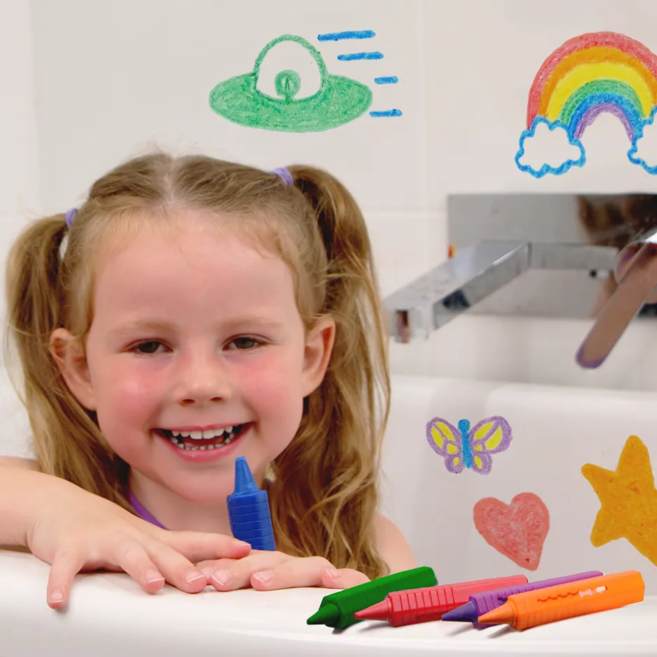 Zimpli Kids Crayons para baño 6 colores · Zimpli New