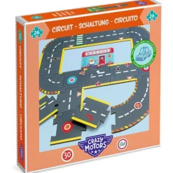 Djeco Crazy Motors Circuit de ville Puzzle gigante · Clearance