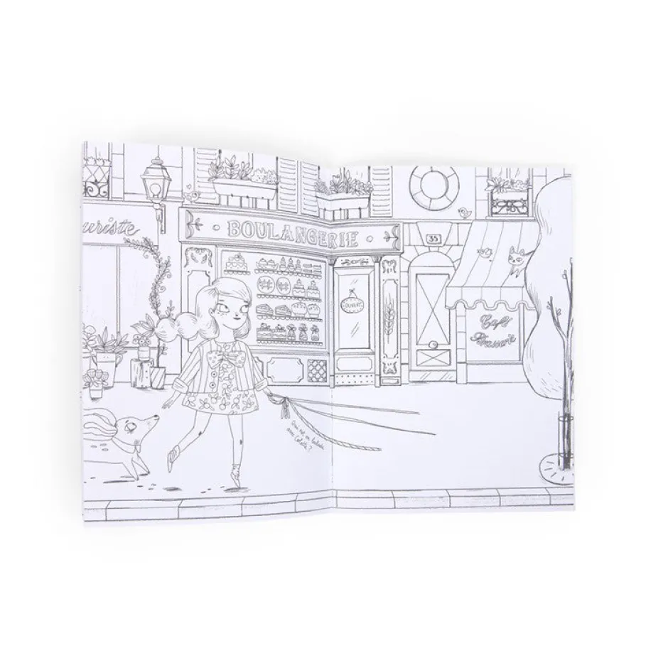 Moulin Roty Cuaderno para colorear Las Parisinas · New