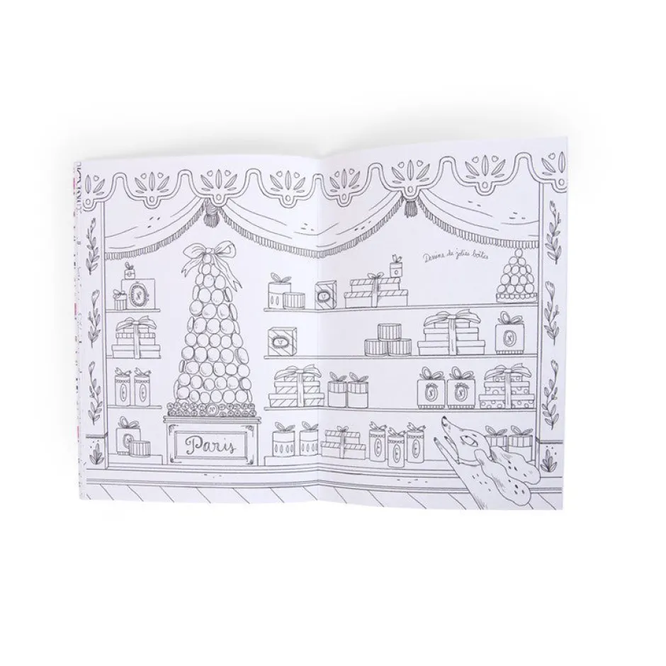 Moulin Roty Cuaderno para colorear Las Parisinas · New