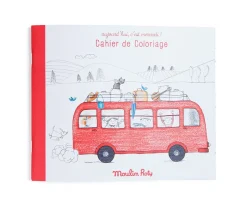 Moulin Roty Cuaderno para colorear Mercredi · Outlet