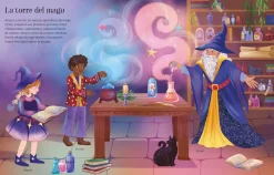 Usborne El vestuario en pegatinas - Hechiceras y Magos Sale